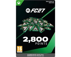 EA Sports FC 27: 2.800 FC Points - Xbox Series X|S/Xbox One - Currency - Niet beschikbaar in België