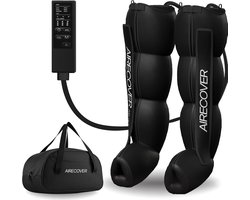 AIRecover Pressotherapie - voor vermoeide benen, voeten voor verbetering van de bloedsomloop, spierherstel, lymfedrainage