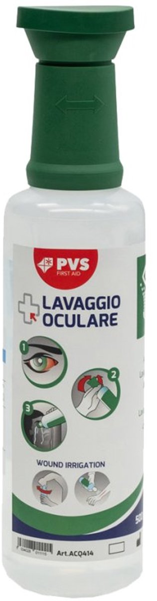 LEINA-WERKE oogdouchevloeistof Ecolav, 0,9% zoutoplossing, steriel, 500 ml