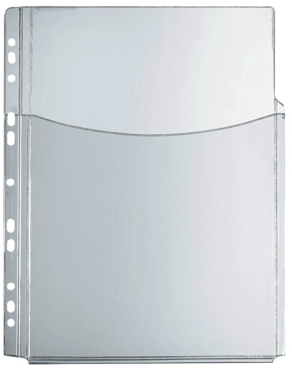 herlitz showtas met vakken, A4, PVC, 5 stuks