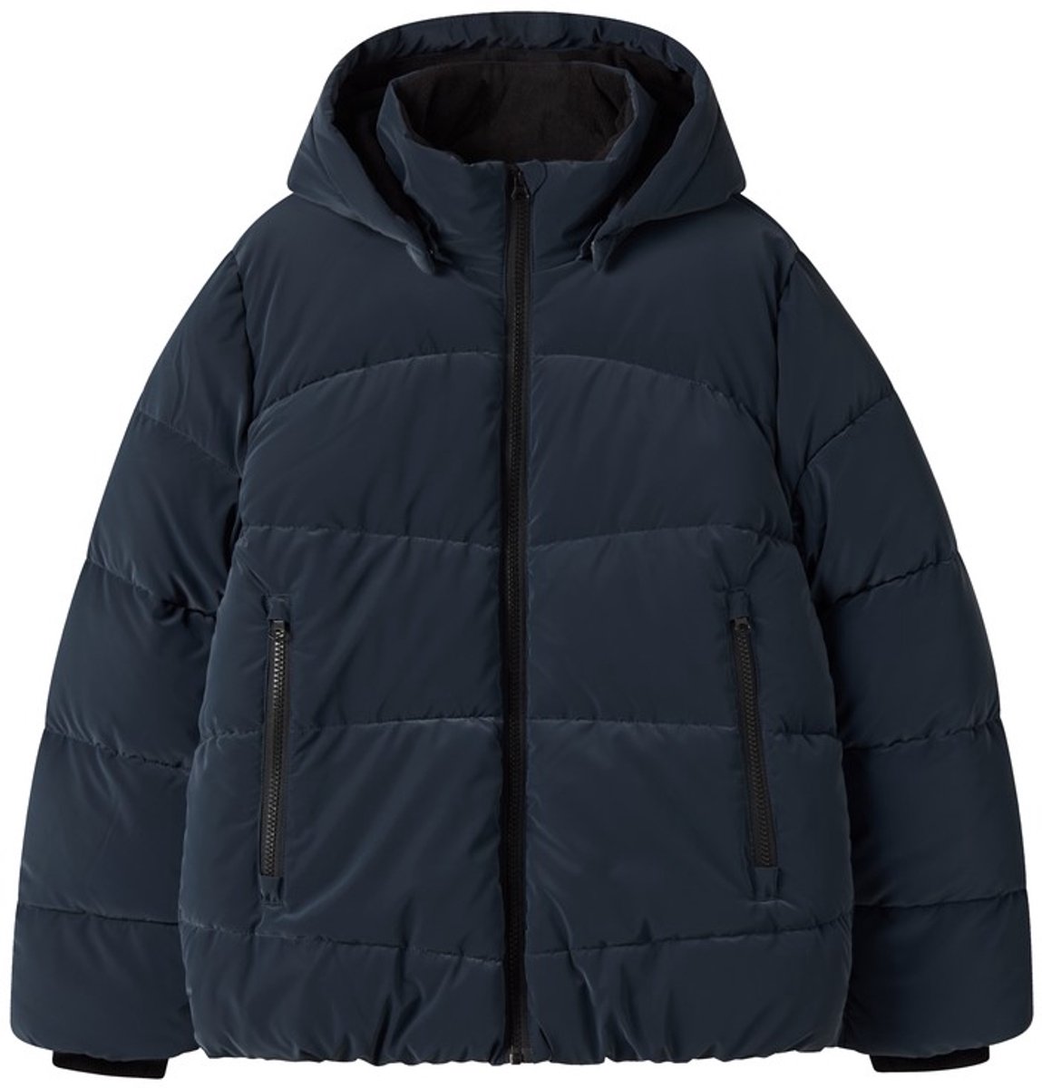 Name it winterjas jongens - donkerblauw - NKMmark - maat 152