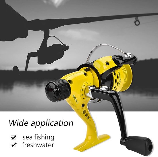 Zware en Lichtgewicht Spinning Fishing Reel voor Zoet- en Zoutwater, Duurzaam Visspullen Accessoire (3000) — afbeelding 2