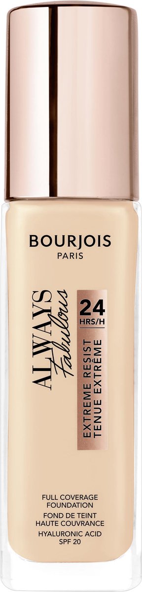 Goedkoopste Bourjois Always Fabulous Foundation - 100 Rose Ivory