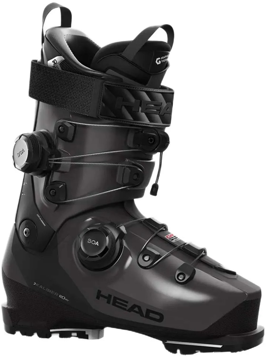 Head Kaliber 110 Mv Gw Boa2 Alpine Skischoenen 29.5 Antraciet