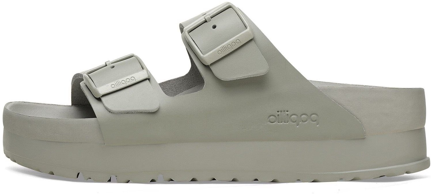 Slippers Birkenstock Arizona Platf Exquisite Fashion Wear Vrouwen Groen