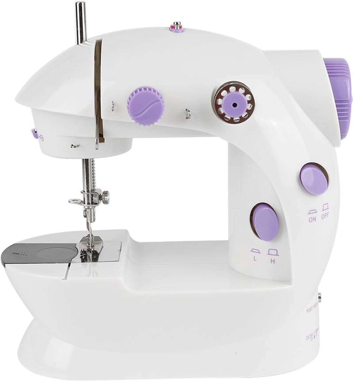 Mini Elektrische Naaimachine met 2 Snelheden voor Beginners