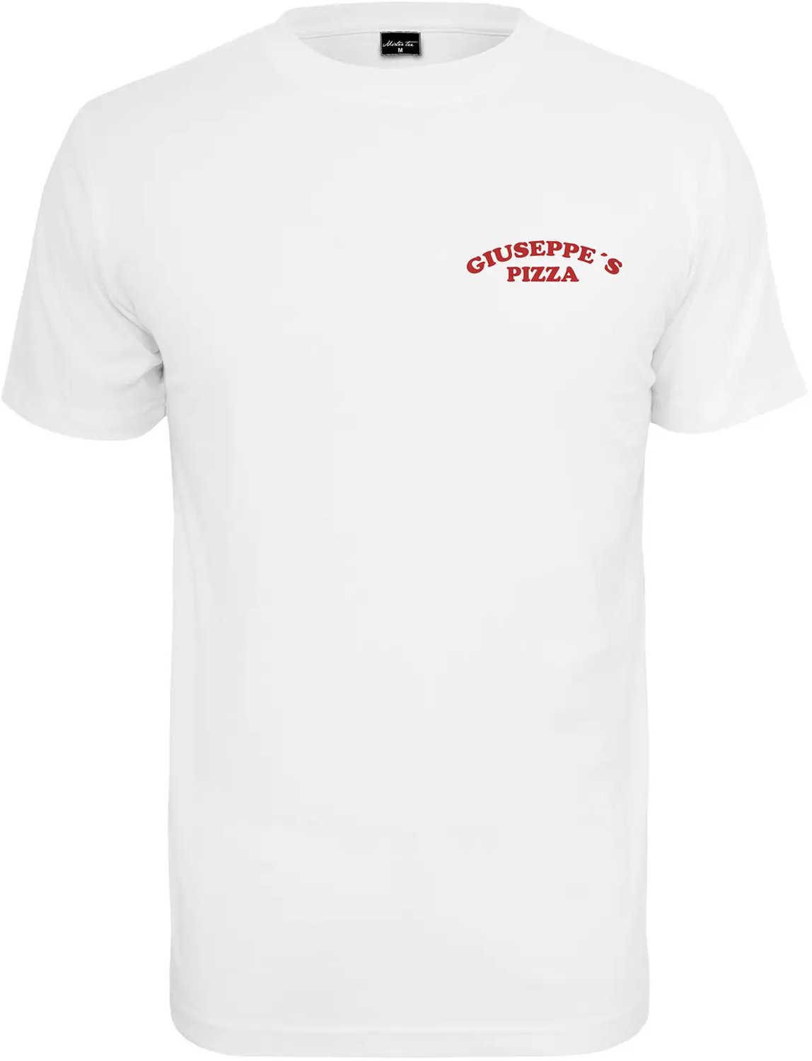 T-shirt Mister Tee giueppe’s pizzeria Wit