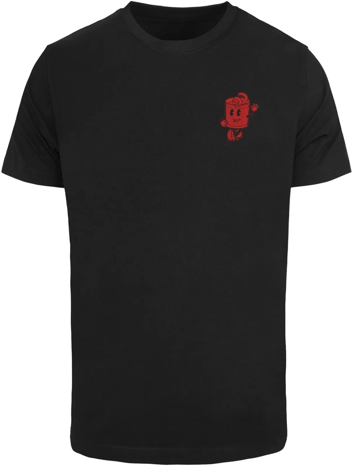 T-shirt Mister Tee Negroni Please Zwart