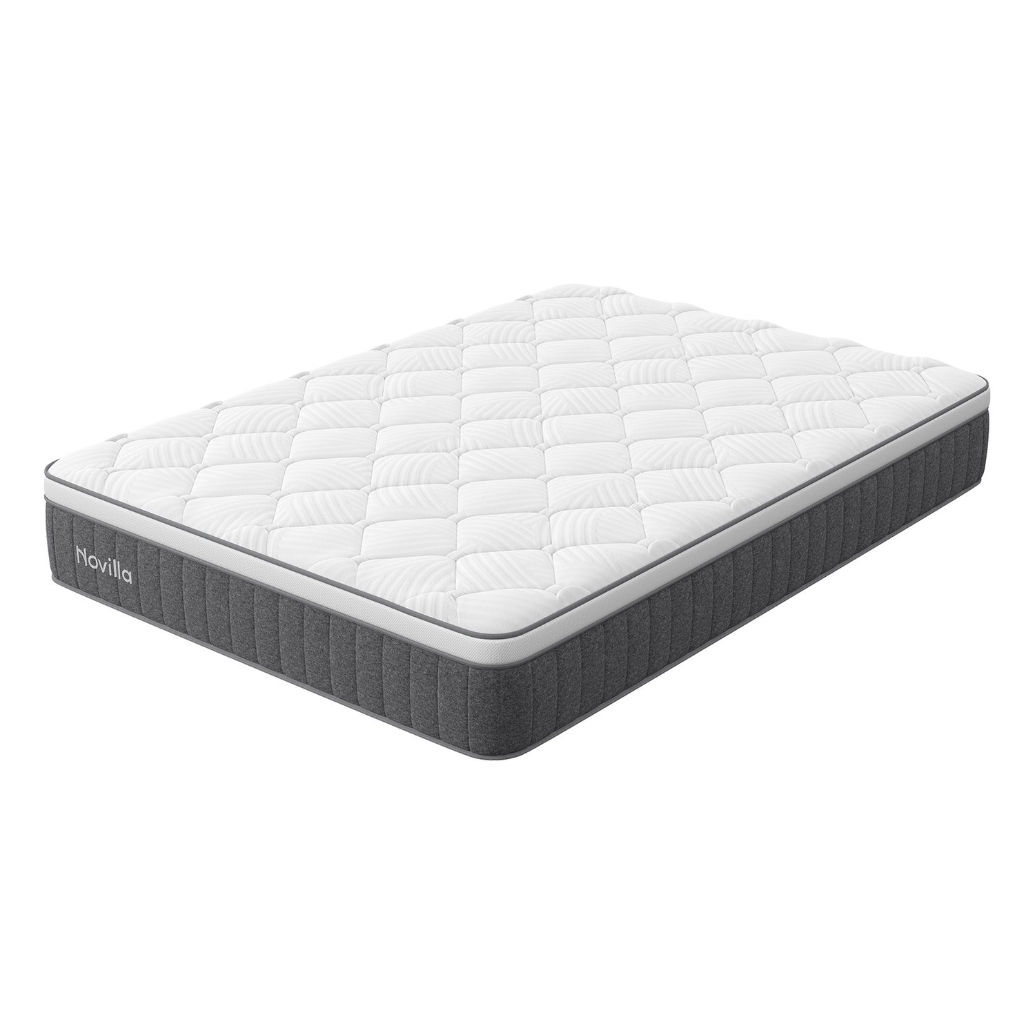 Novilla Koudschuimmatras 140x200 cm - 7 comfortzones - H3 - 22 cm Grijs