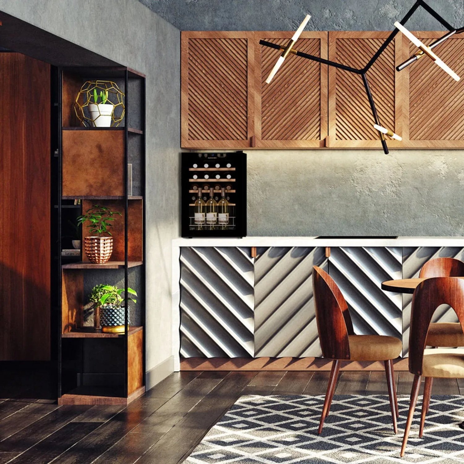 Dunavox Home-20 Vrijstaande Wijnkoelkast DXFH-20.62 48 cm diep – foto 6