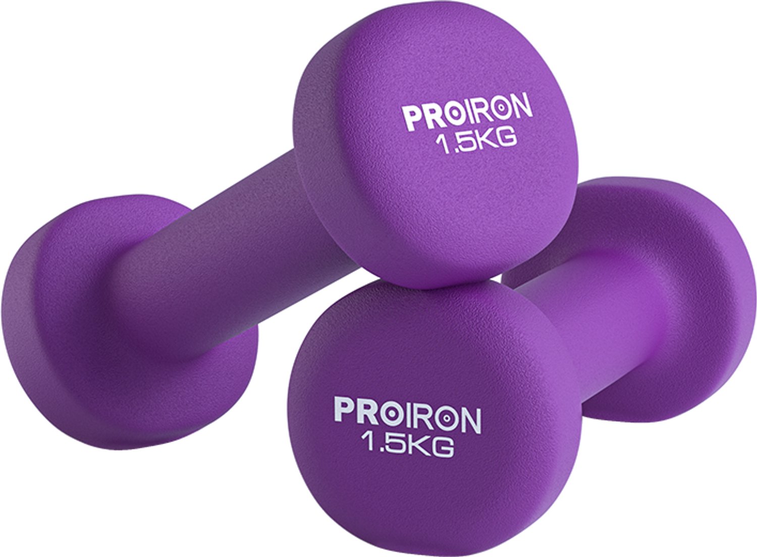 PROIRON Neopreen Dumbbellset - 2 x 1,5 kg