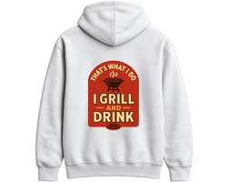 Grill Hoodie – THAT'S WHAT I DO – BBQ Outfit – Unisex Hoodie voor Dames & Heren – Origineel Cadeau