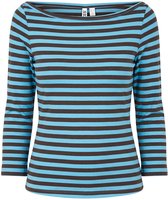 Pieces top met 3/4-mouwen PCPHOEBE BOOTHALS