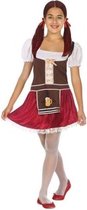 Oktoberfest - Tiroler verkleedjurk / dirndl voor meisjes - carnavalskleding - voordelig geprijsd 140 (10-12 jaar)