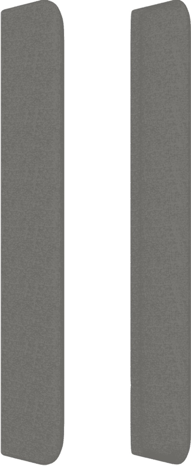 vidaXL boxspring met matras - super kingsize - 200 x 200 cm - donkergrijs - Inclusief textielbeschermer 500 ml