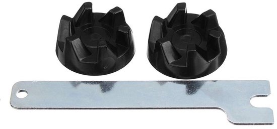 Blenderkoppeling - Rubberen tandwiel - Met verwijderingsgereedschap — afbeelding 2