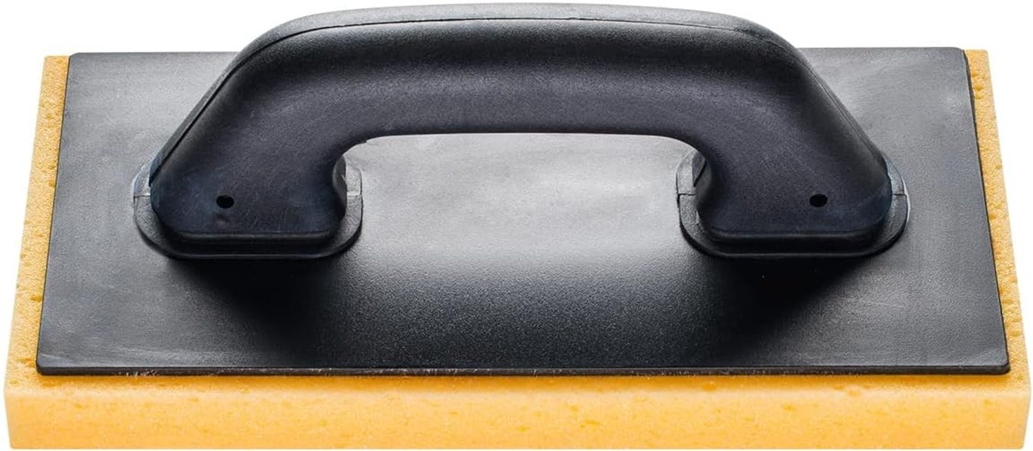 Troffel met Gesneden Hydrospons - 14 cm x 24 cm - Polystyreen - Voor Tegelvoegen en Vloeren