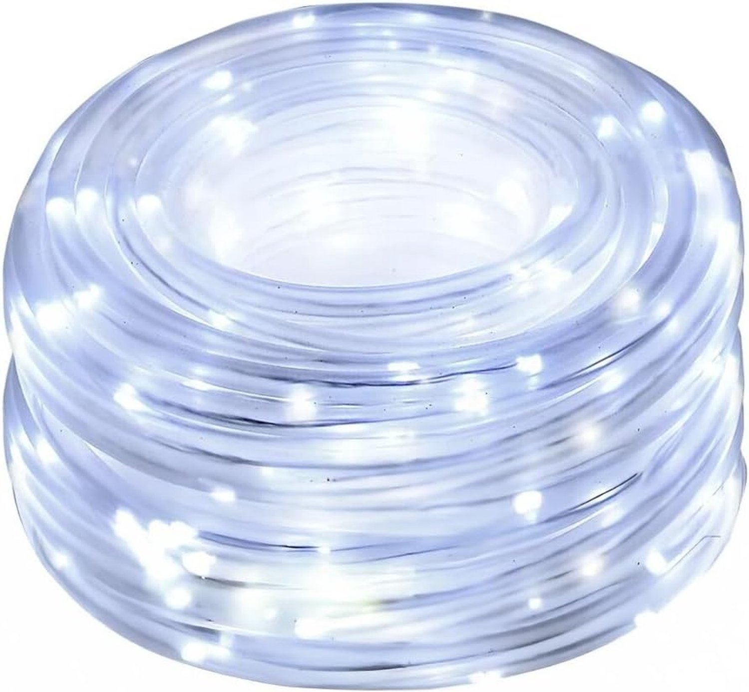 Ledsnoer - Koud Wit - 10 m - PVC en Koper - Voor Feestelijke Decoratie
