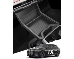 LANTU Centrale console organizer tray voor BMW iX 2022-2025 opbergdoos met anti-slip vloeibaar siliconen BMW iX - ShopVlot