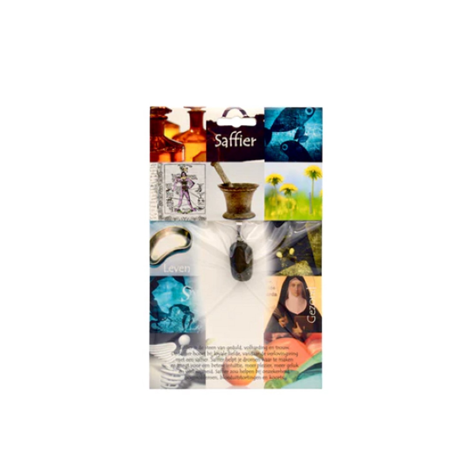 Spirituele hangersteen Saffier