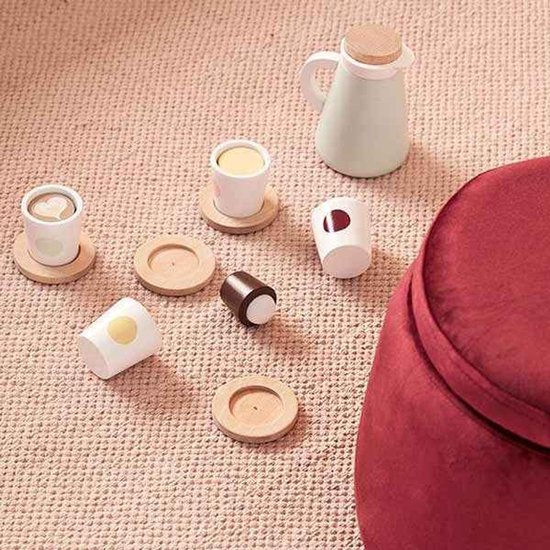 Kid's Concept Houten koffie set tasjes* van Kid’s Concept. — afbeelding 3