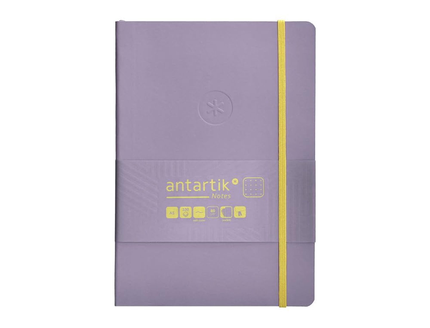 Notitieboek A5 - wit deksel - stippen - ideaal voor notities - ShopVlot