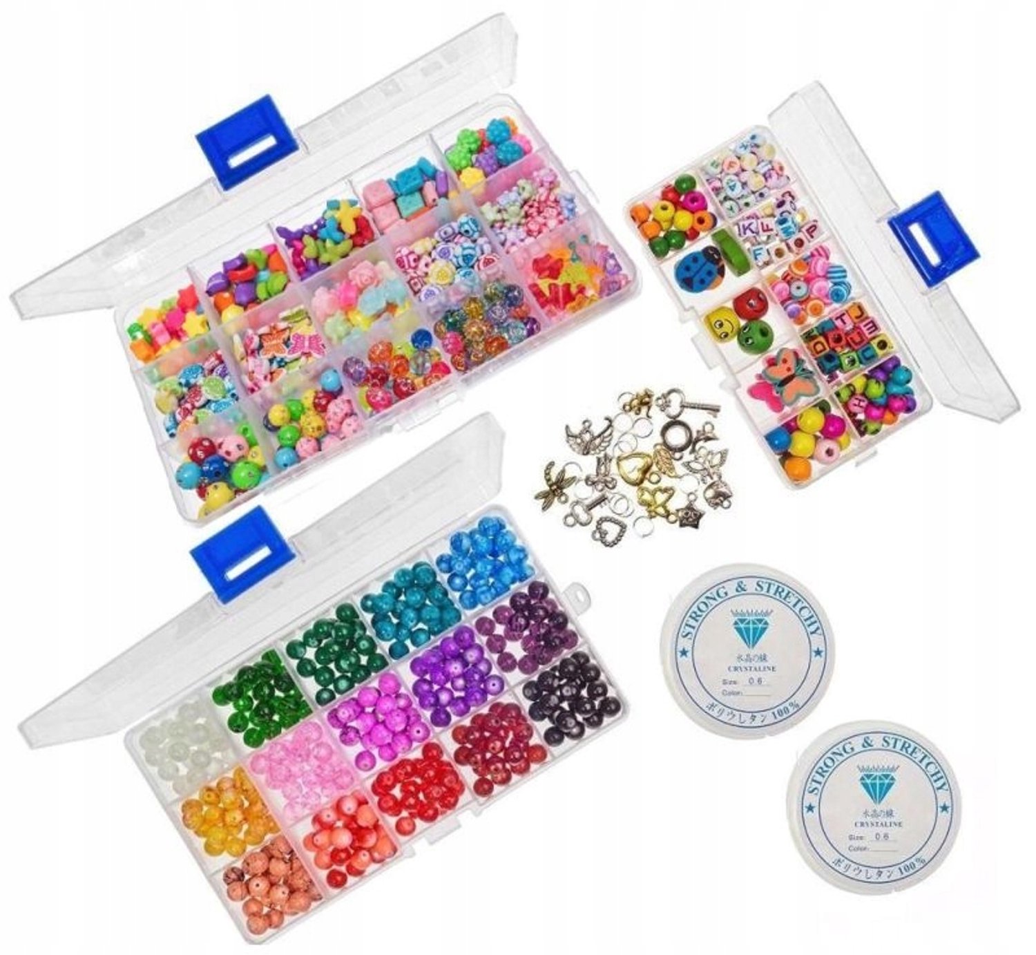 Kralen Set voor Kinderen - Maak Je Eigen Armbanden en Sieraden