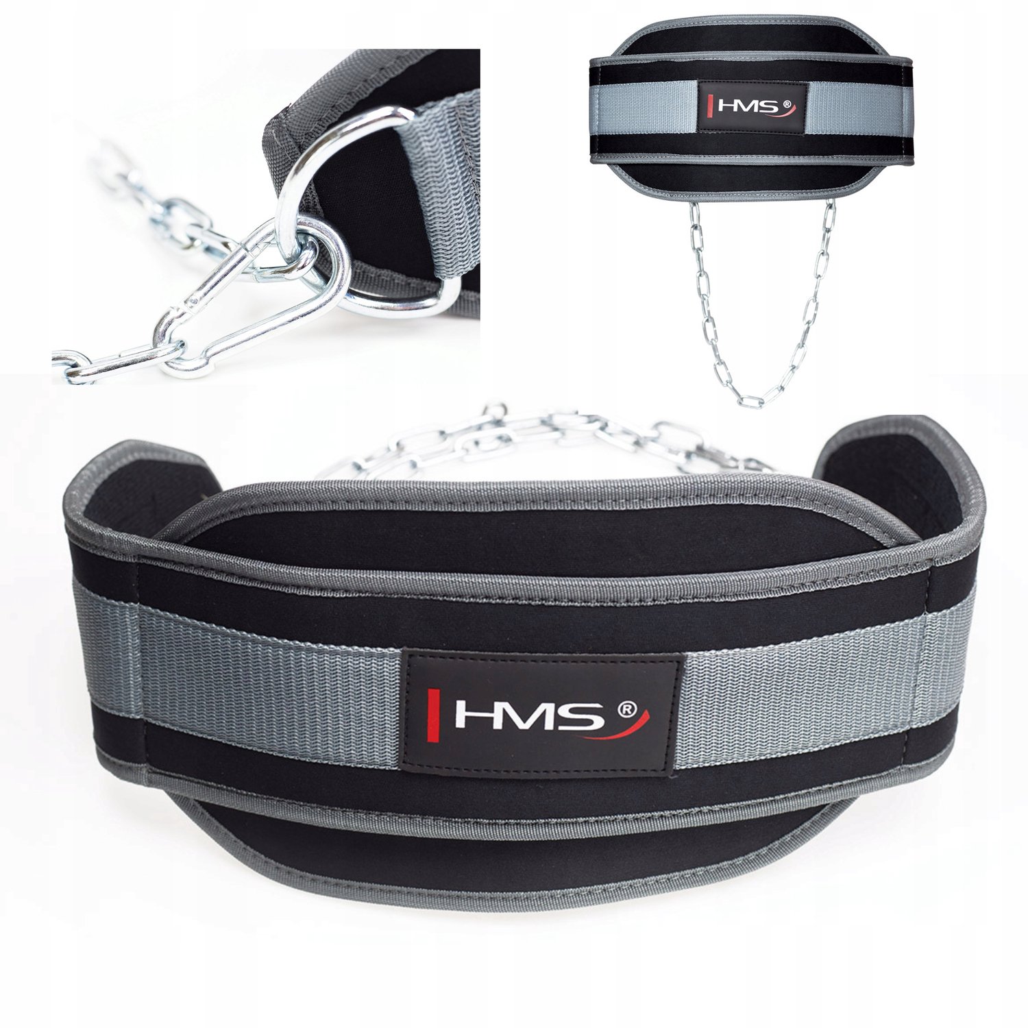 HMS PST04 Trainingsriem met Ketting voor Extra Gewicht - 150kg