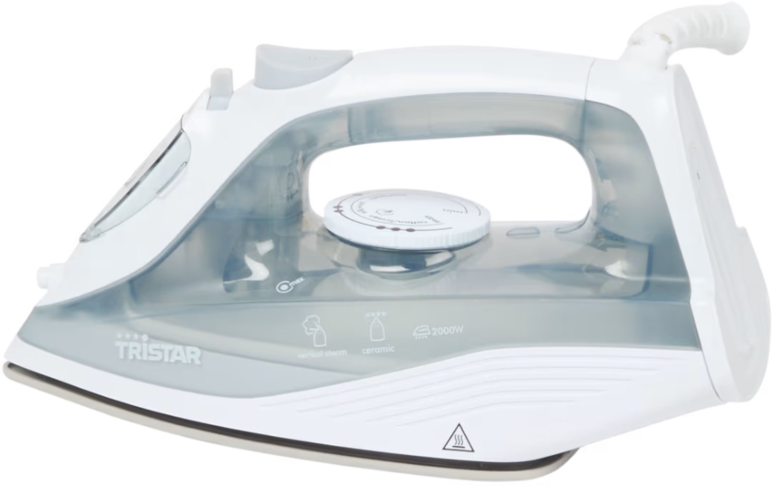 Tristar ST-8300 - Strijkijzer 2000W - Stoomstrijkijzer 0,21L - 16g per min stoomprodcutie - Grijs