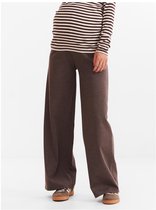 Prénatal zwangerschapsbroek - positiekleding - Dark Choclate - Maat XL