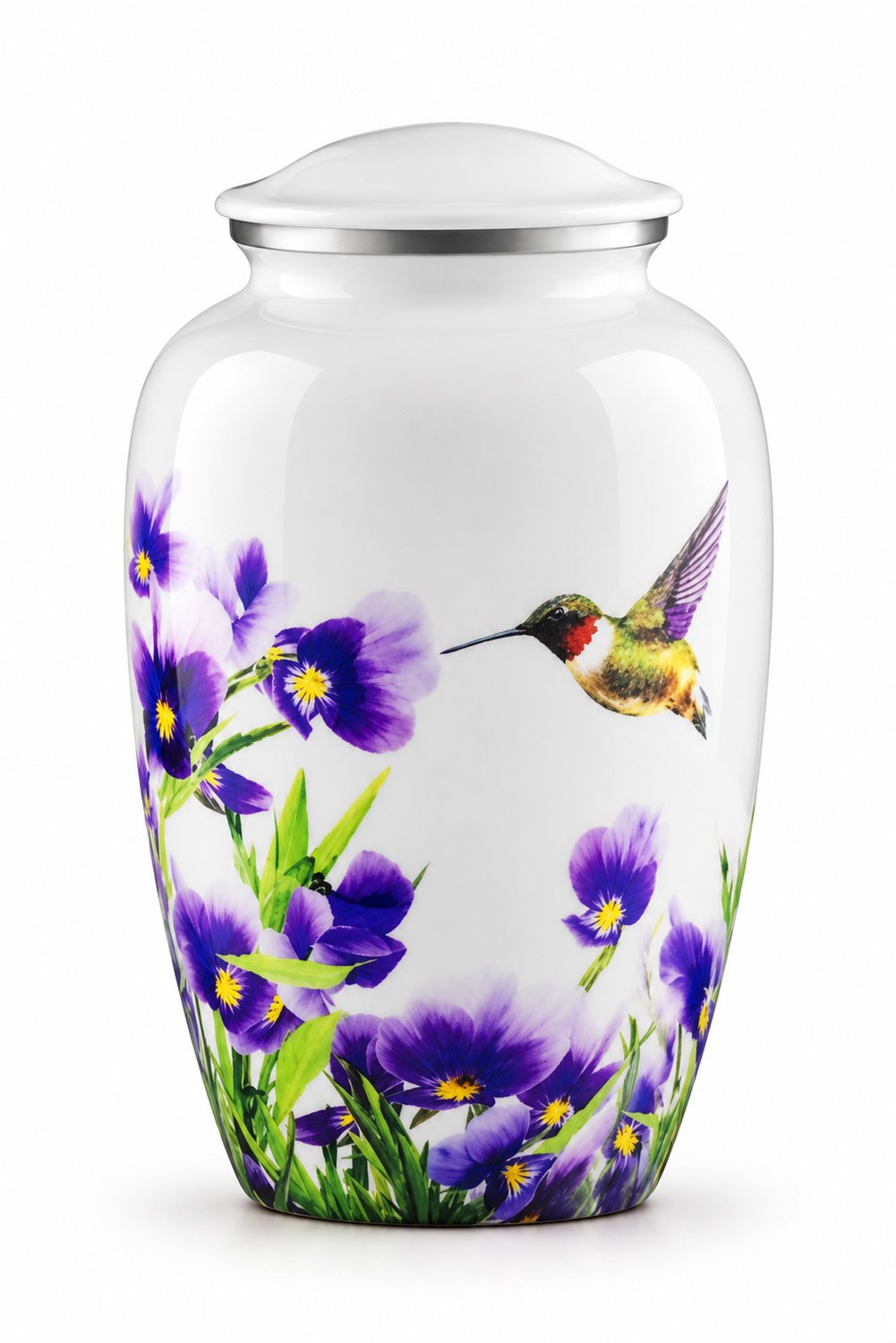 Akerz Urn Kolibrie - 3.5 Liter - Crematie Urn - Voor Huisdieren of Menselijk As - Crematie As - Urn - Begrafenis