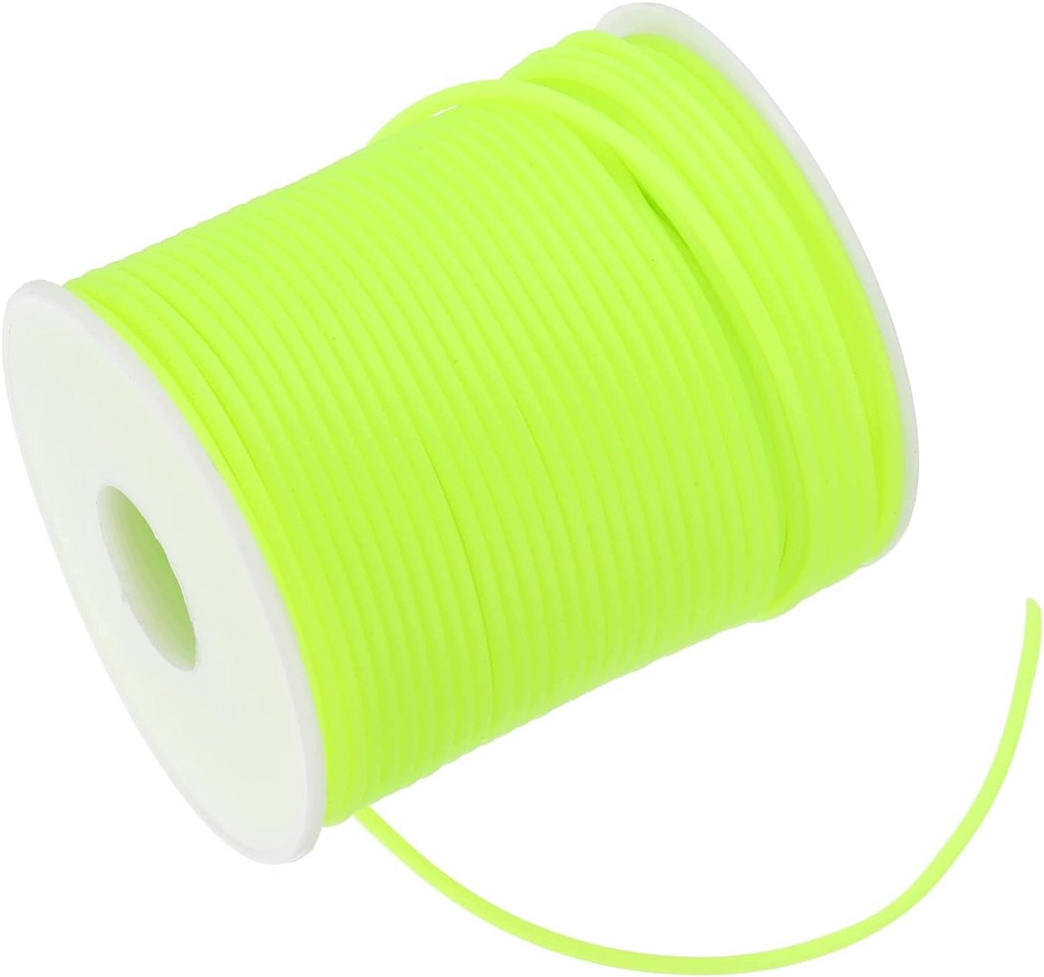 Merkloos Rubberen Buisje 50m x 2mm voor Sieraden ken - Kralen, Kettingen, Armbanden