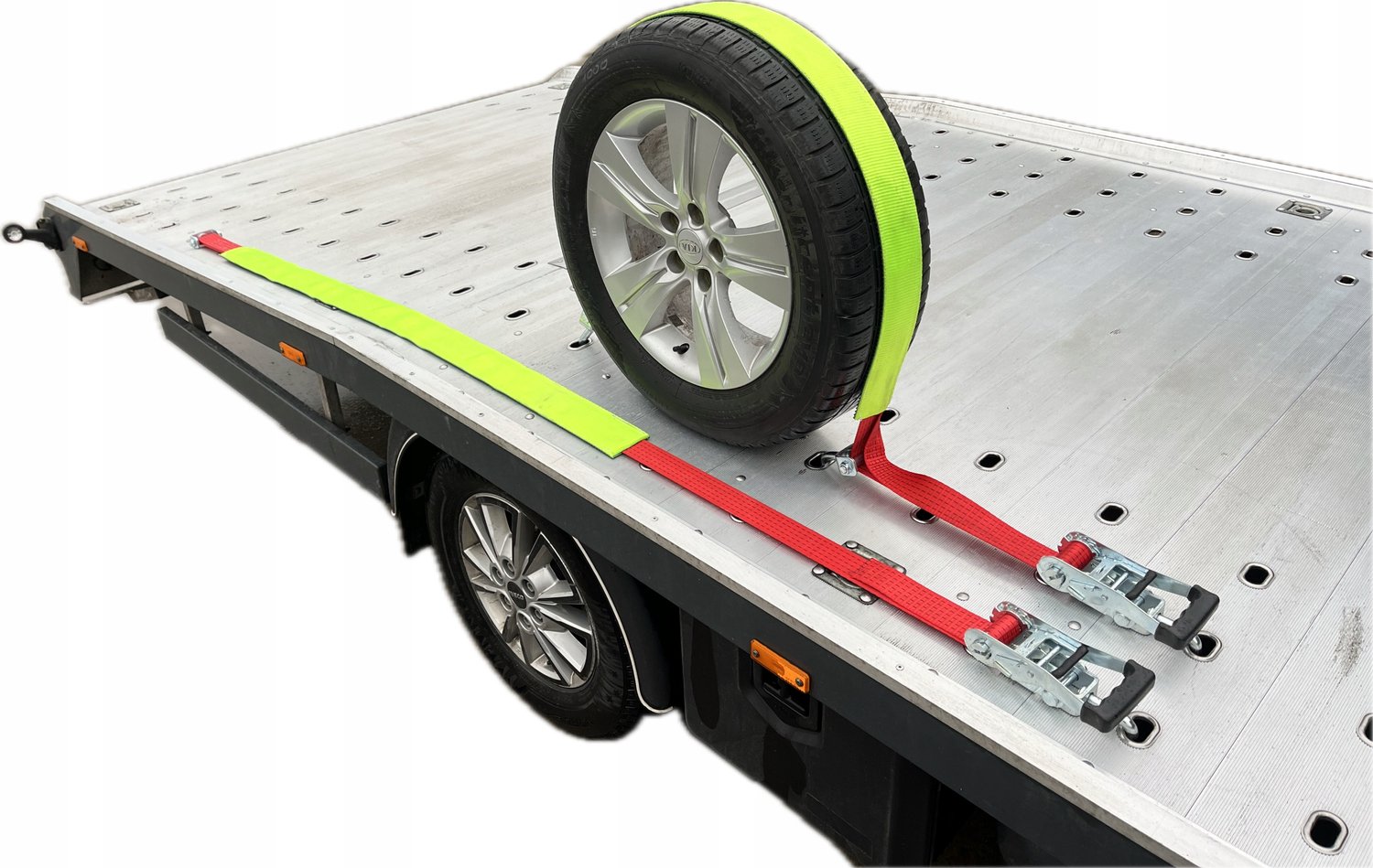 4x Spanbanden met Haken voor Autotransport - 2.7m, 50mm