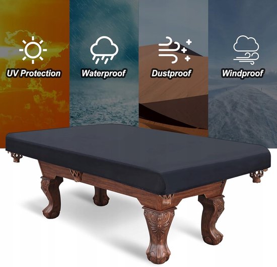 Waterdichte Polyester Tafelzeil voor Biljarttafel 233x132cm — afbeelding 4