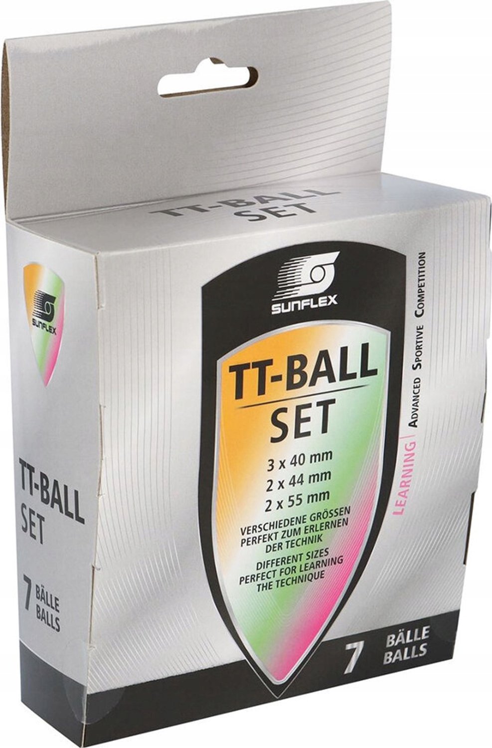 Sunflex Ping Pong Tafeltennisballen Set - 7 Stuks