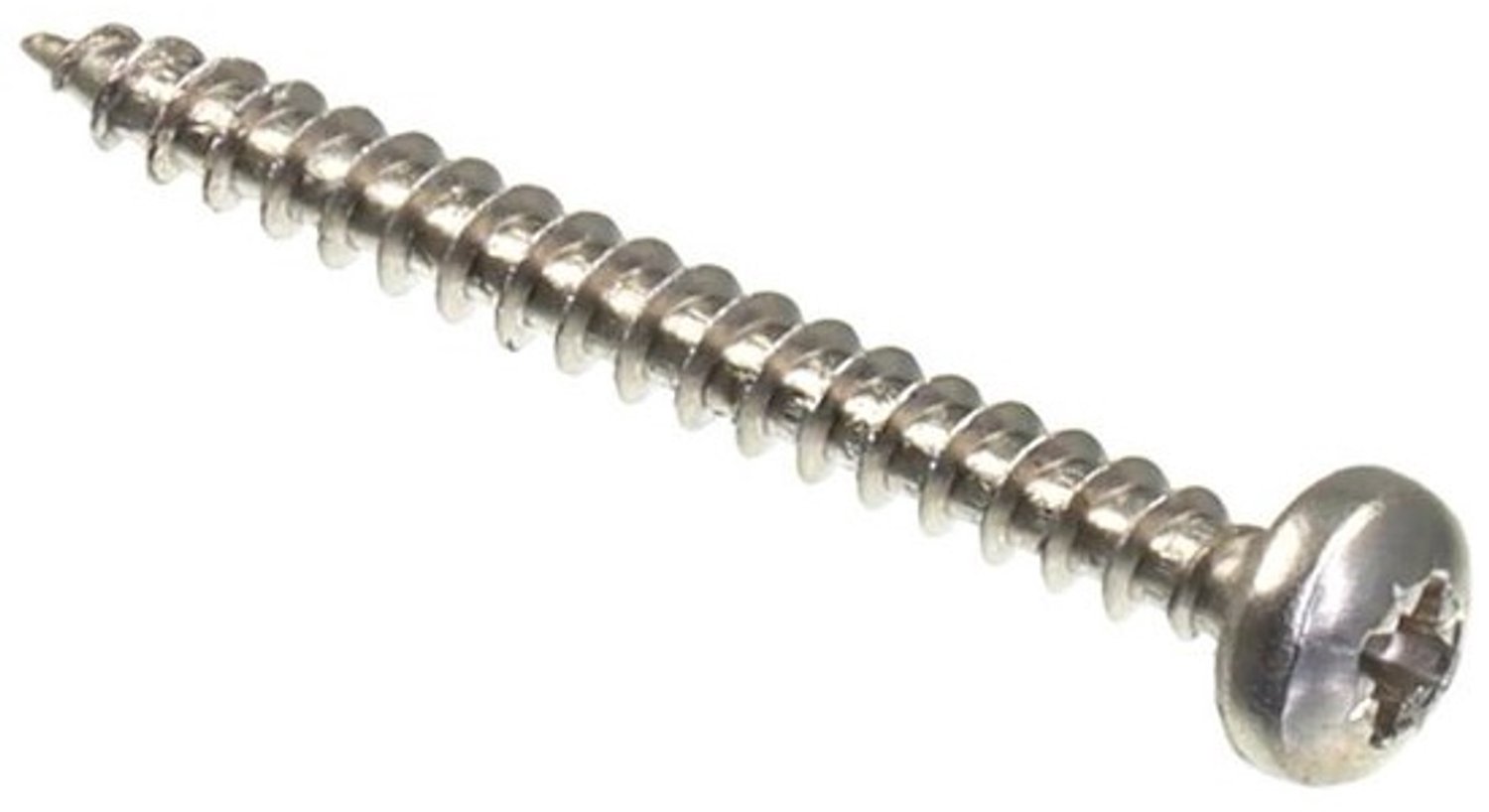 Spaanplaatschroef halfronde kop - Houtschroef metaal - Houtverbindingen maken - Volledige schroefdraad - 3x30 mm 250 stuks - Zilver