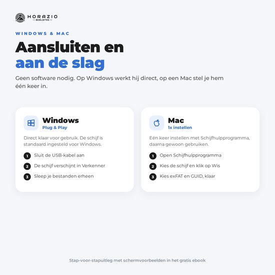 Horazio Externe harde schijf 500 GB - Harde schijf extern - HDD — afbeelding 2
