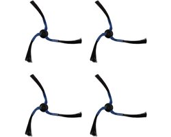 Zijborstels 4 stuks - Compatibel met Samsung Navibot SR8750 SR8855 - Dieptereiniging in hoeken - Homevero