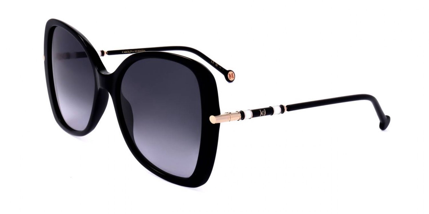 Carolina Herrera CH 0025/S Black 58/18/145 WOMAN Zonnebrillen