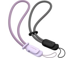 SURPHY 2 stuks Polsband Lanyard voor Telefoon, Telefoonkoord Verstelbare