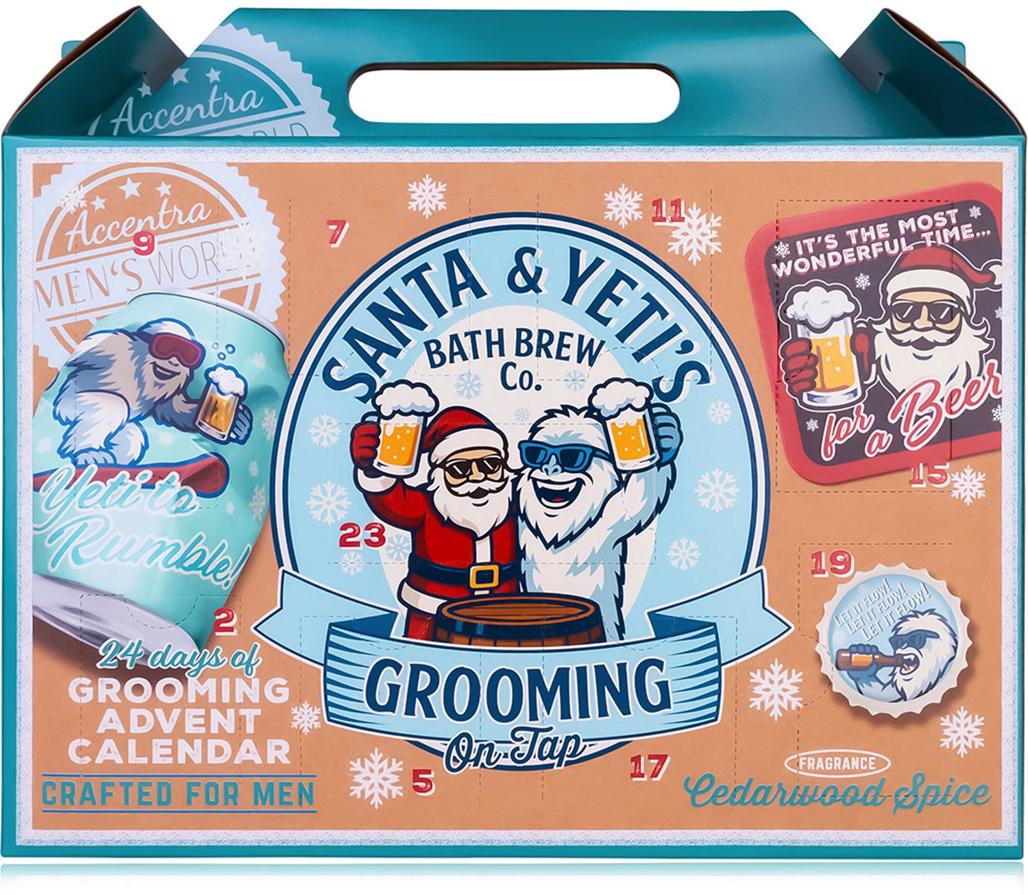 Adventskalender 2026 Man - 24 verrassingen - Stoer pakket - Adventkalender Volwassenen en Kinderen - Wellness - Geschenkset Mannen cadeautjes volwassenen – foto 4
