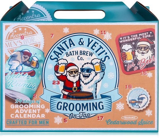 Adventskalender 2026 Man - 24 verrassingen - Stoer pakket - Adventkalender Volwassenen en Kinderen - Wellness - Geschenkset Mannen cadeautjes volwassenen — cadeau in Verzorging - foto 4