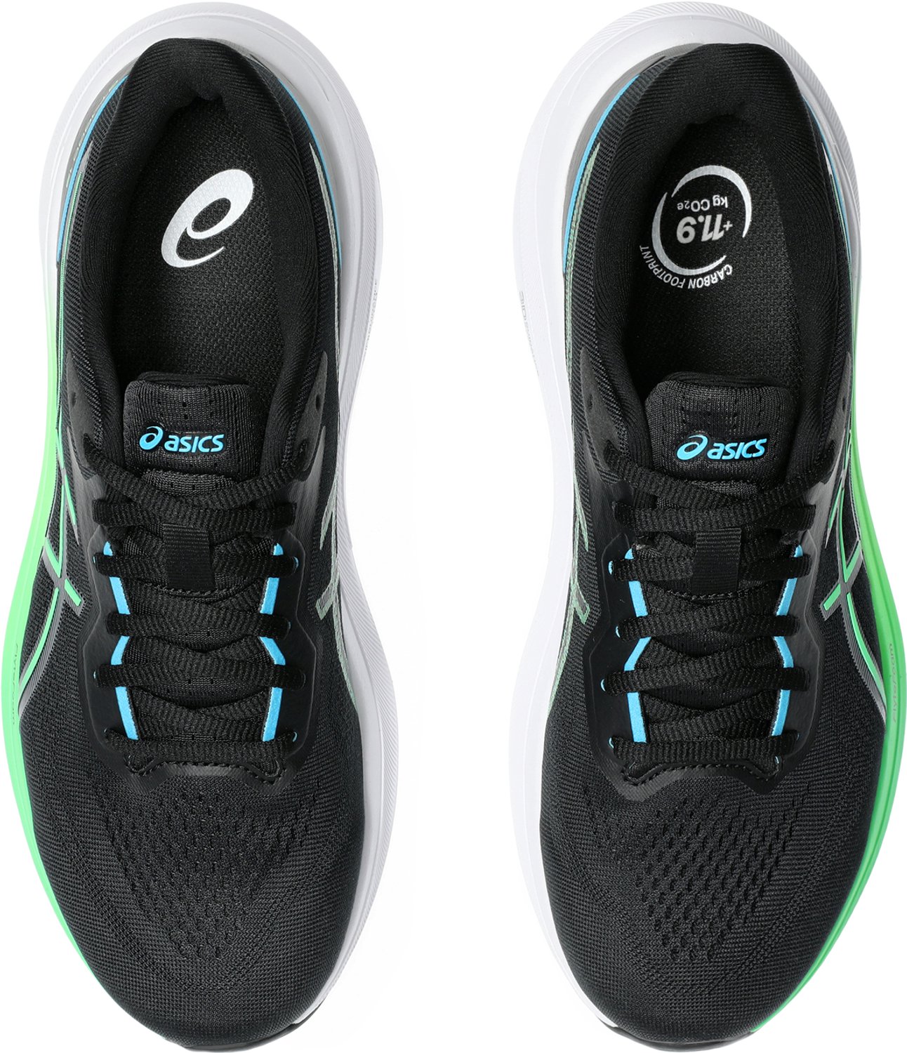 ASICS GT-1000 13 Hardloopschoenen – /Digital Aqua Aqua GT-1000 Hardloopschoenen Heren Hardloopschoenen voor Mannen Zwart