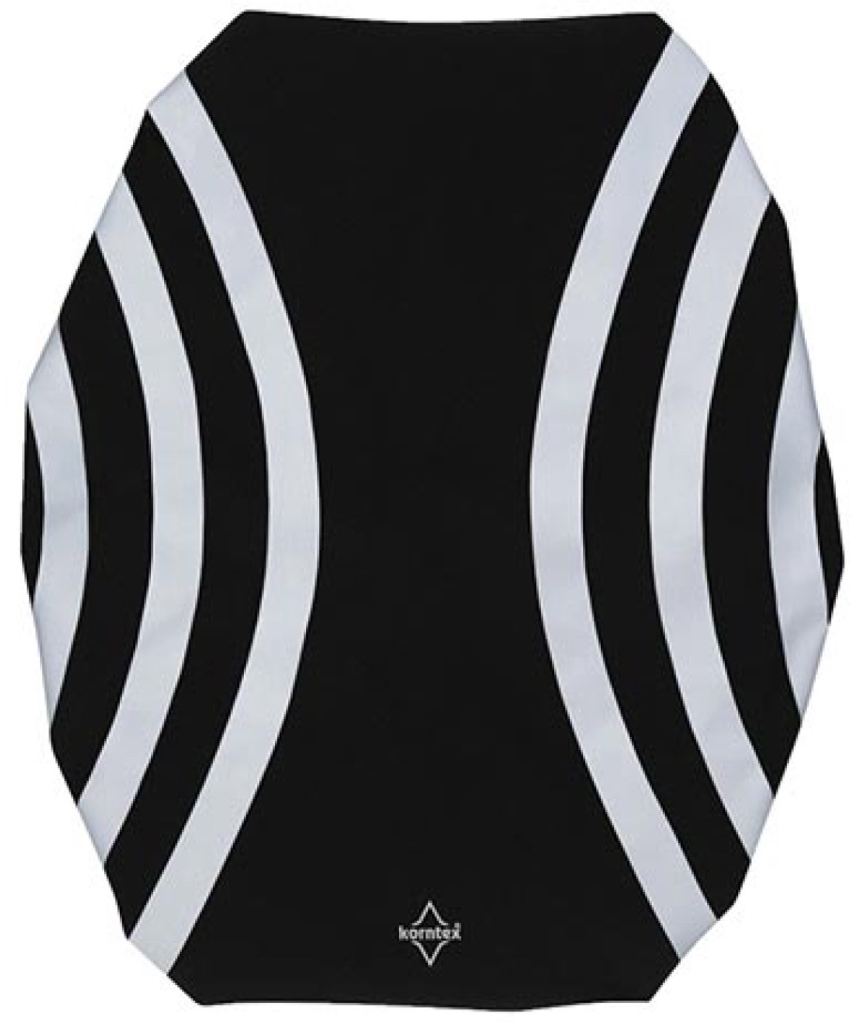 Korntex - Reflective Super Premium Backpack Cover Eindhoven - Black - 54 x 28 x 16 cm