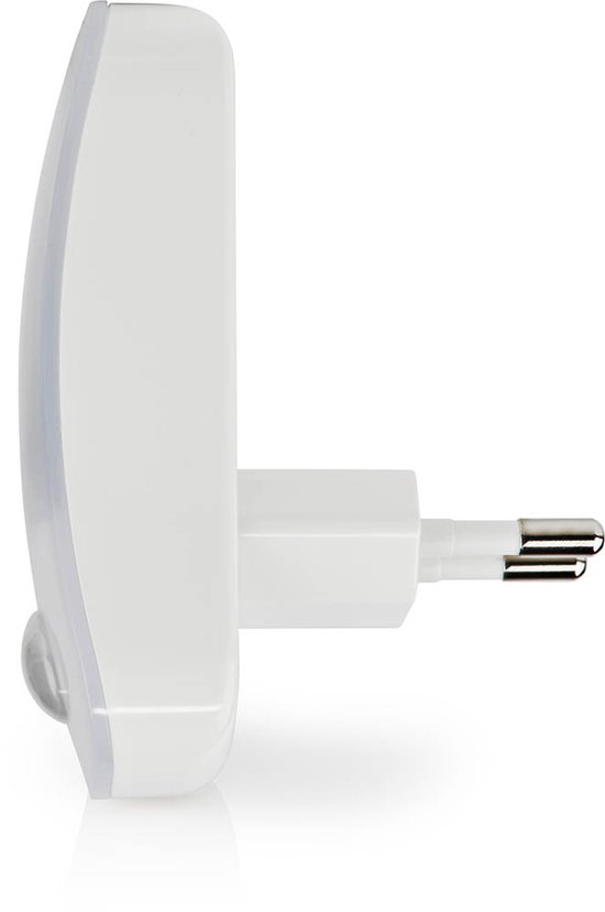 Alecto ANV19 - LED-nachtlampje met bewegingssensor en dag-/nachtsensor - Warmwit licht - Wit van Alecto — afbeelding 2