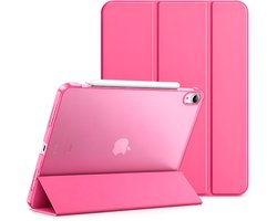 Sounix Tablet Hoes Geschikt voor Apple iPad 11 (2025) A16/iPad 10.9 Inch 10e generatie (2022) - Hoesje - Rode Roos