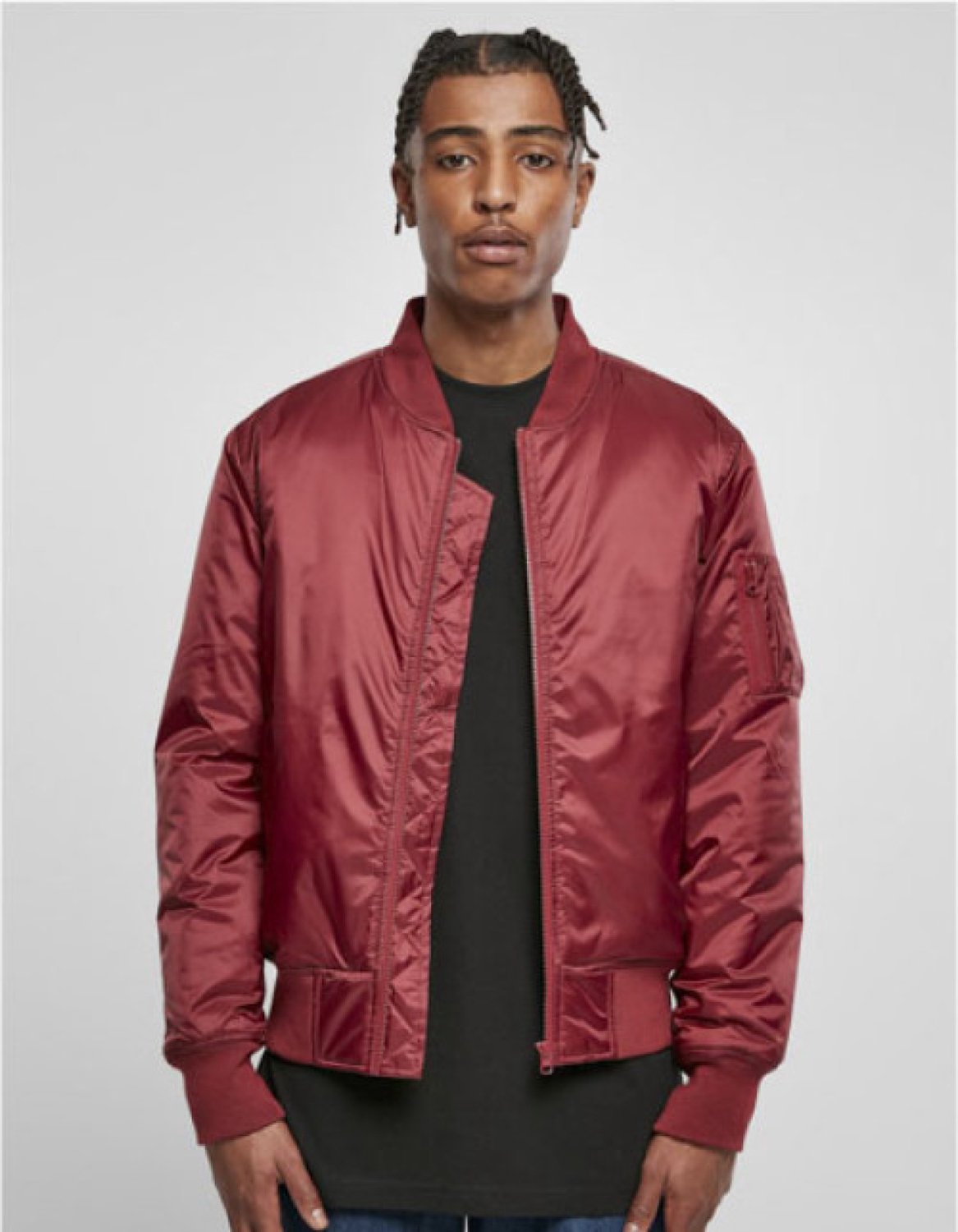 Build your Brand Bomber Jacket BY030 Dark Olijf