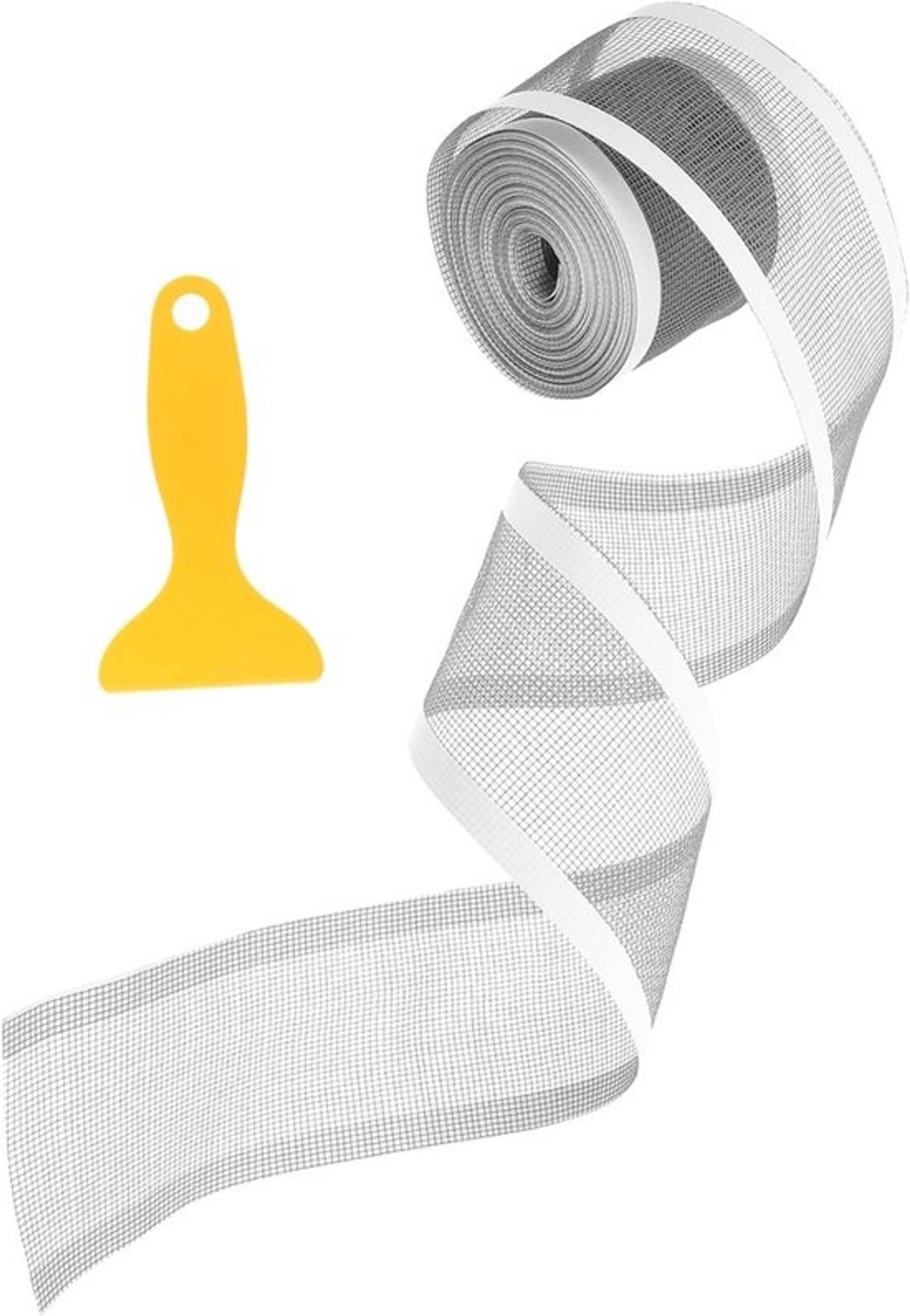 Afvoerfilterstickers - Beschermers voor doucheputjes - Badkamer netjes houden - Zelfklevend fijn gaas - 1000cm rol - Zwart