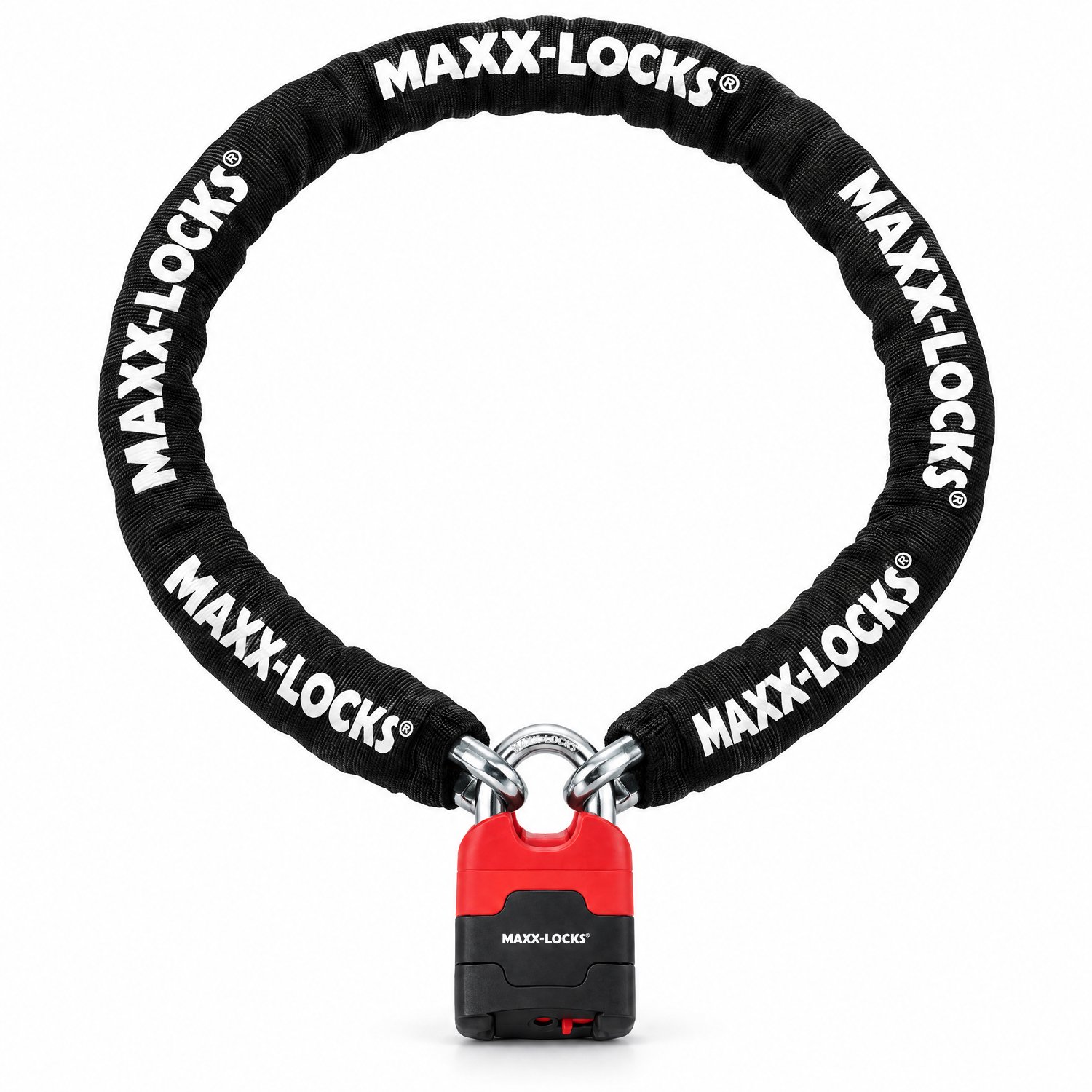 Maxx-Locks Ohura ART 4 Motorslot / Scooterslot - Kettingslot met 12 mm Dikke Schakels - Art Gekeurd Slot voor Motor en Scooter & Brommer - 150 cm