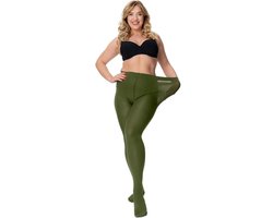 Ondoorzichtige panty voor dames XL-6XL – Hoge taille en comfortabel